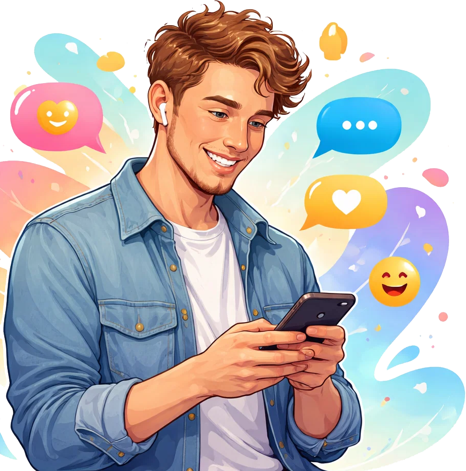 Онлайн-знакомство с мужчиной